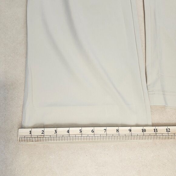Lou & Grey Wanderweave Wide Leg Trousers Size Small Beige Lightweight EUC - Picture 12 of 13